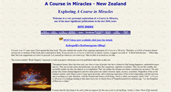 Desktop Screenshot of miracles.org.nz