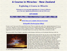 Tablet Screenshot of miracles.org.nz